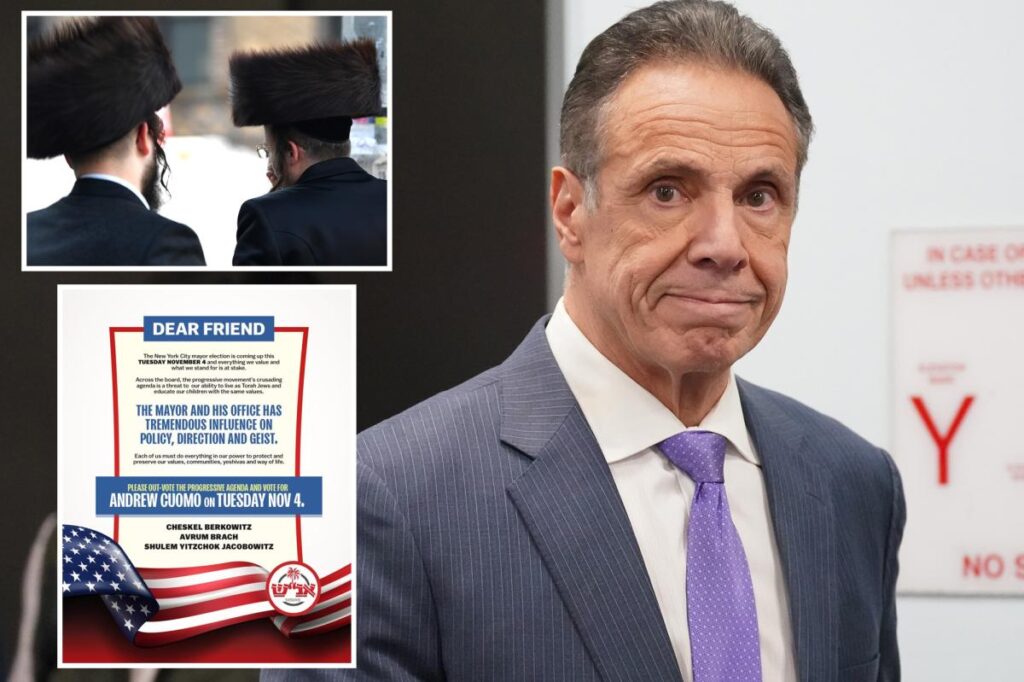 Andrew Cuomo backed by NYC Satmar Hasidic community after rabbi issues ‘unauthorized’ Zohran Mamdani endorsement Andrew Cuomo backed by NYC Satmar Hasidic community after rabbi issues ‘unauthorized’ Zohran Mamdani endorsement