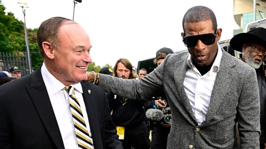 Colorado athletic director backs Deion Sanders amid underwhelming season Colorado athletic director backs Deion Sanders amid underwhelming season