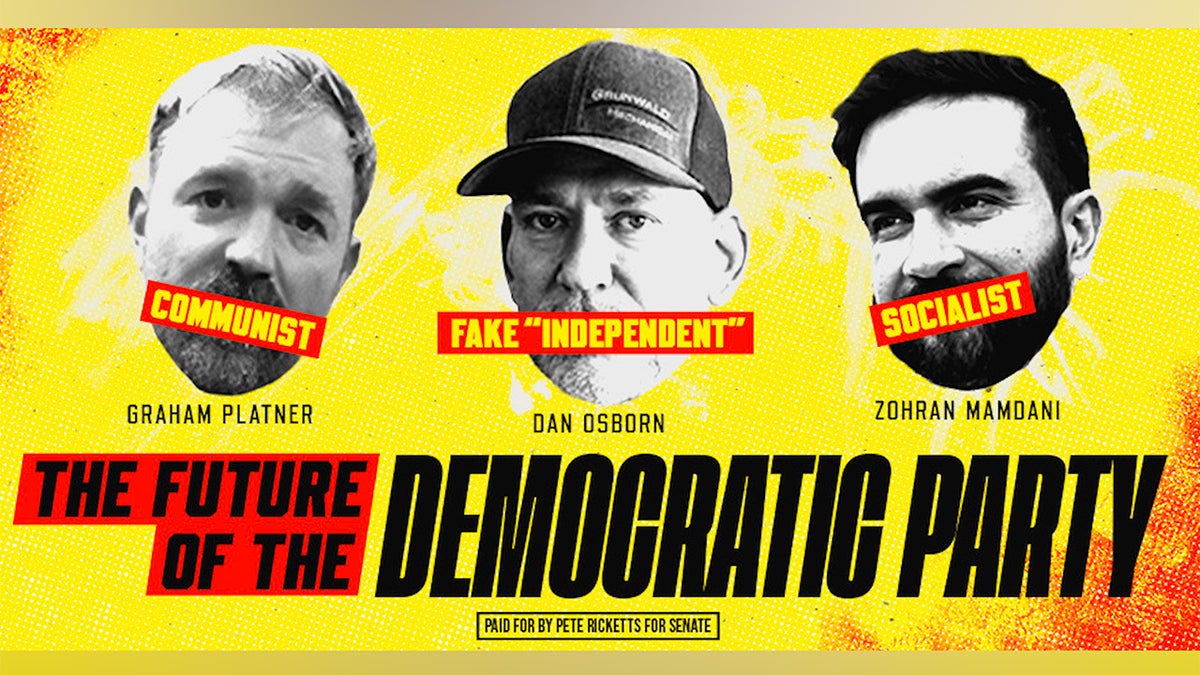 Sen. Pete Ricketts' campaign billboard