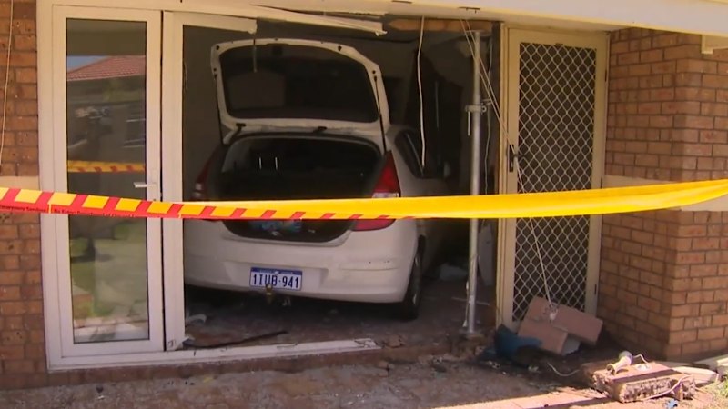 Car ploughs into family’s living room Car ploughs into family’s living room