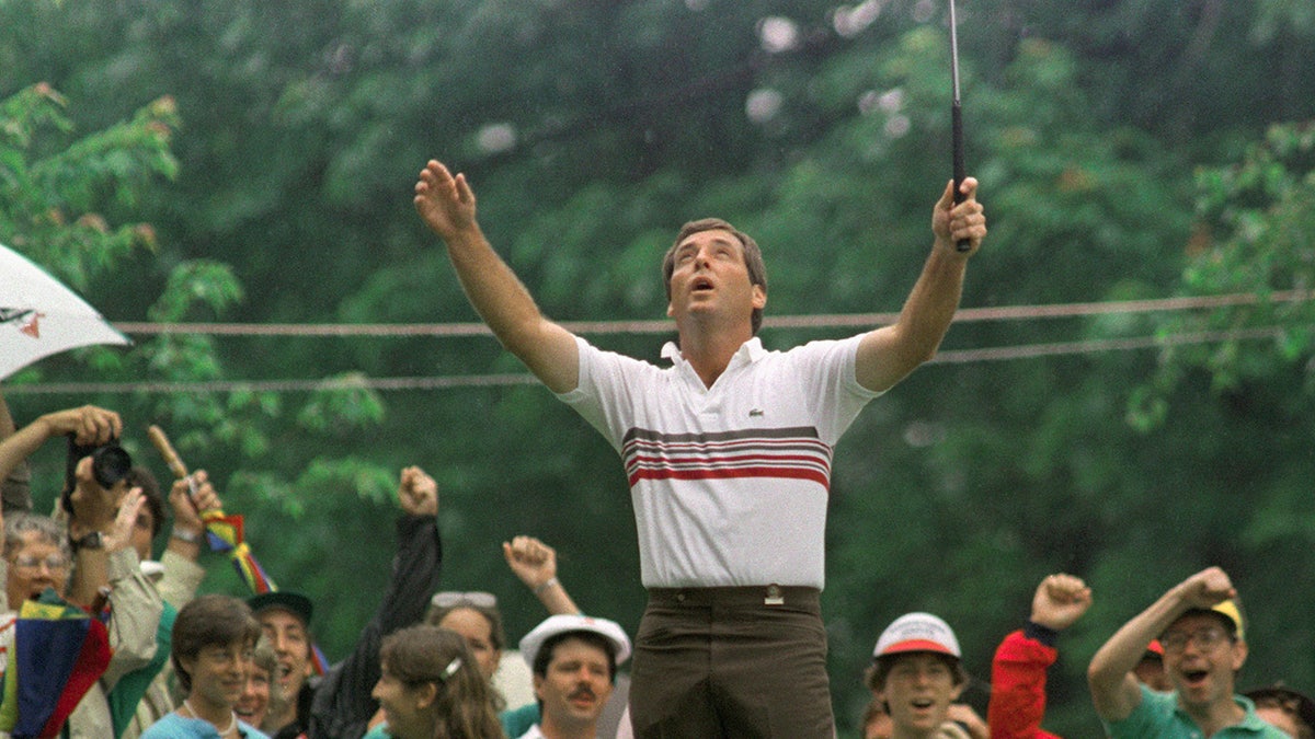 Fuzzy Zoeller at the U.S. Open.