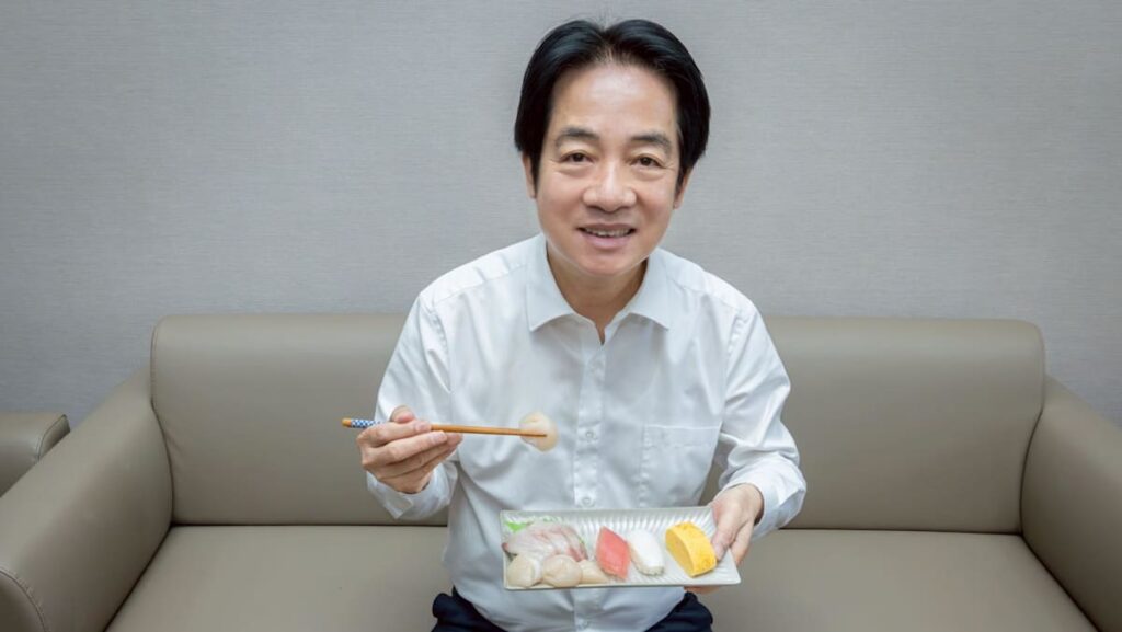 Taiwan president shows support for Japan in China dispute with sushi lunch Taiwan president shows support for Japan in China dispute with sushi lunch