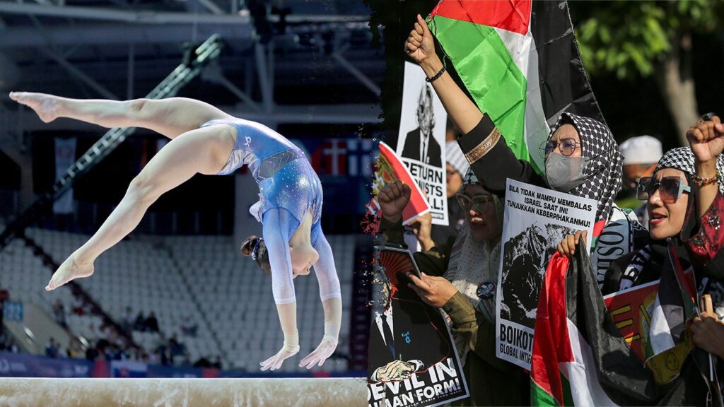 Team Israel gymnasts speak out after being barred from World Championships by Indonesian government Team Israel gymnasts speak out after being barred from World Championships by Indonesian government
