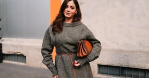 These Flattering, Long-Sleeve Dresses Instantly Disguise Arm Flab and Boost Confidence