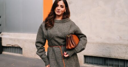 These Flattering, Long-Sleeve Dresses Instantly Disguise Arm Flab and Boost Confidence