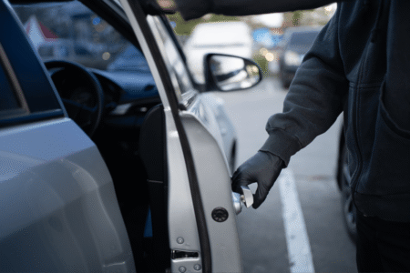 Map Shows States With the Most Car Thefts in America