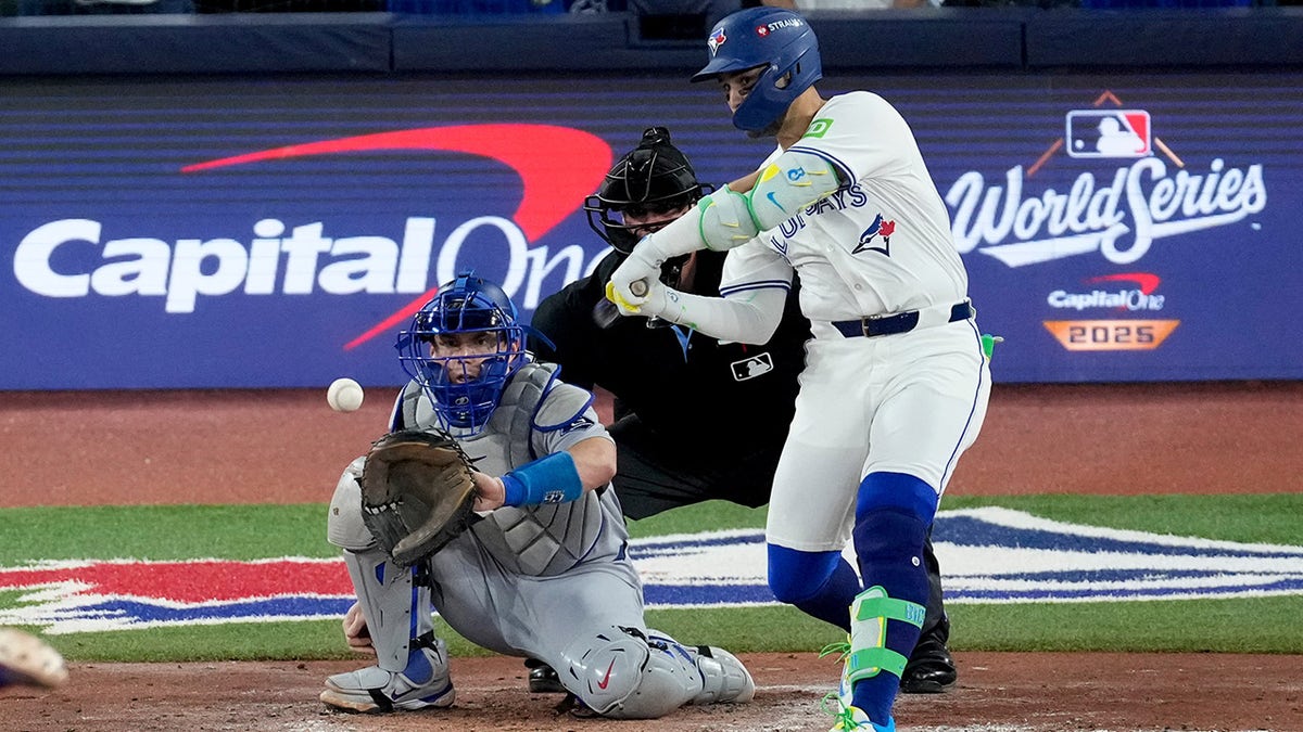 Bo Bichette swings for his homer