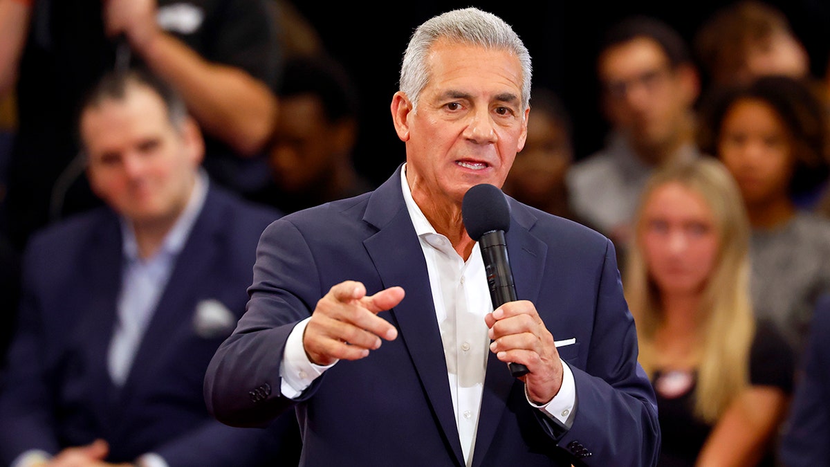 New Jersey Governor's candidate Jack Ciattarelli during debate