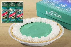 Taco Bell’s new Mountain Dew Baja Blast Pie horrifies customers: ‘Chernobyl cheesecake’
