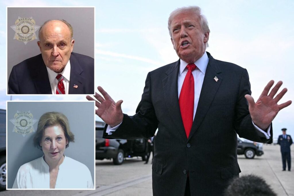 Trump pardons Giuliani, Powell, Chesebro and dozens more involved in 2020 ‘fake electors’ case