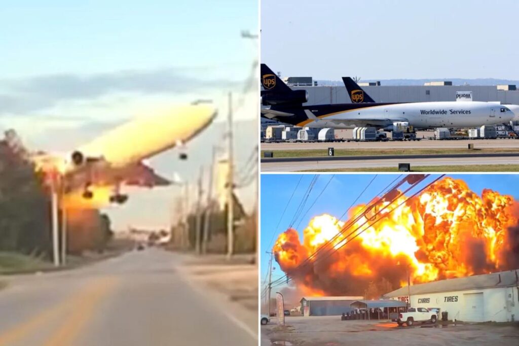UPS and FedEx grounding MD-11 planes following Louisville crash that killed 14 people UPS and FedEx grounding MD-11 planes following Louisville crash that killed 14 people