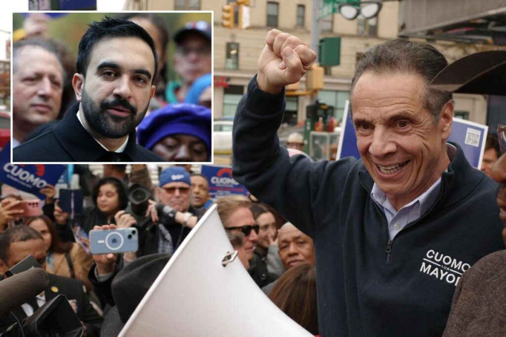 Andrew Cuomo would beat Zohran Mamdani in head-to-head race for NYC mayor: bombshell poll