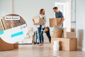 Spooked homeowners discover newly purchased 132-year-old home has a hidden secret