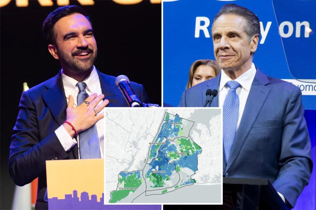 See if your neighborhood voted Zohran Mamdani or Andrew Cuomo for NYC mayor in this results map See if your neighborhood voted Zohran Mamdani or Andrew Cuomo for NYC mayor in this results map