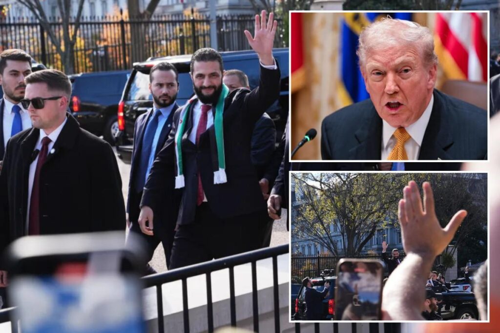 Ex-al Qaeda Syria leader meets Trump at White House after pledge to be ‘great ally to the United States’