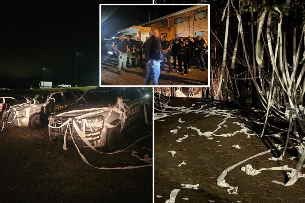 Alabama police get revenge on high school seniors who covered headquarters with toilet paper: ‘We don’t want to hear any crying’ Alabama police get revenge on high school seniors who covered headquarters with toilet paper: ‘We don’t want to hear any crying’