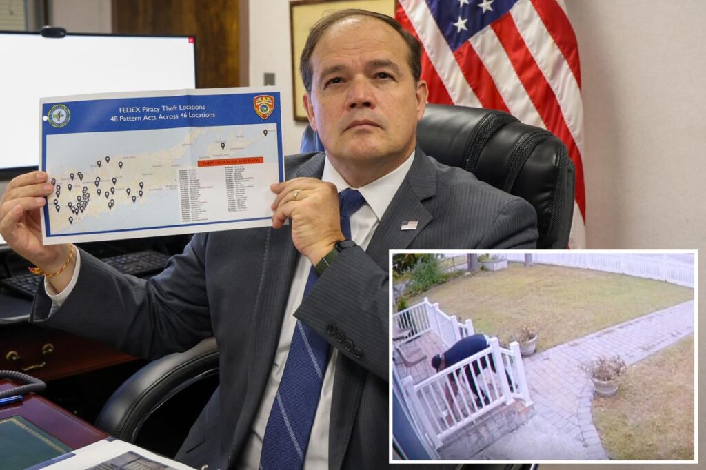 Porch pirate crew steals hundreds of phones, electronics across 30 LI towns — after ‘hacking’ deliveries