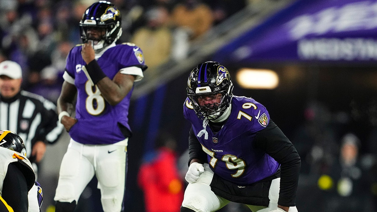 Ronnie Stanley lines up for play