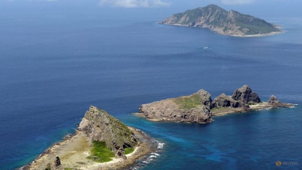 China Coast Guard ship formation sails through Japan-administered Senkaku Islands