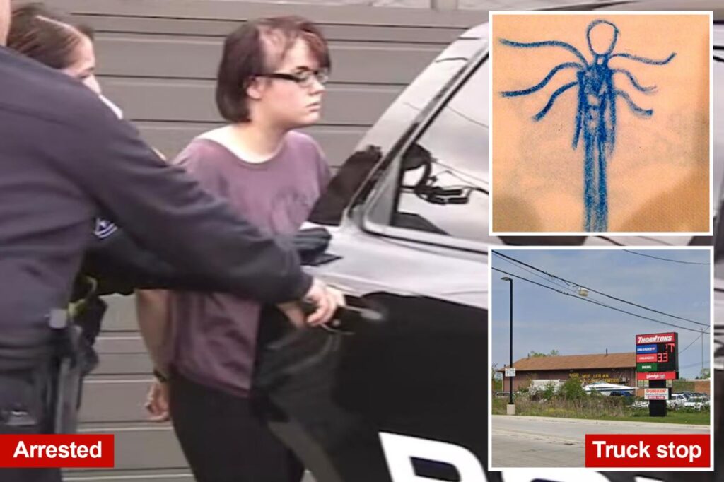 ‘Adult accomplice’ busted with ‘Slender Man’ stabber Morgan Geyser after pair captured at Illinois truck stop