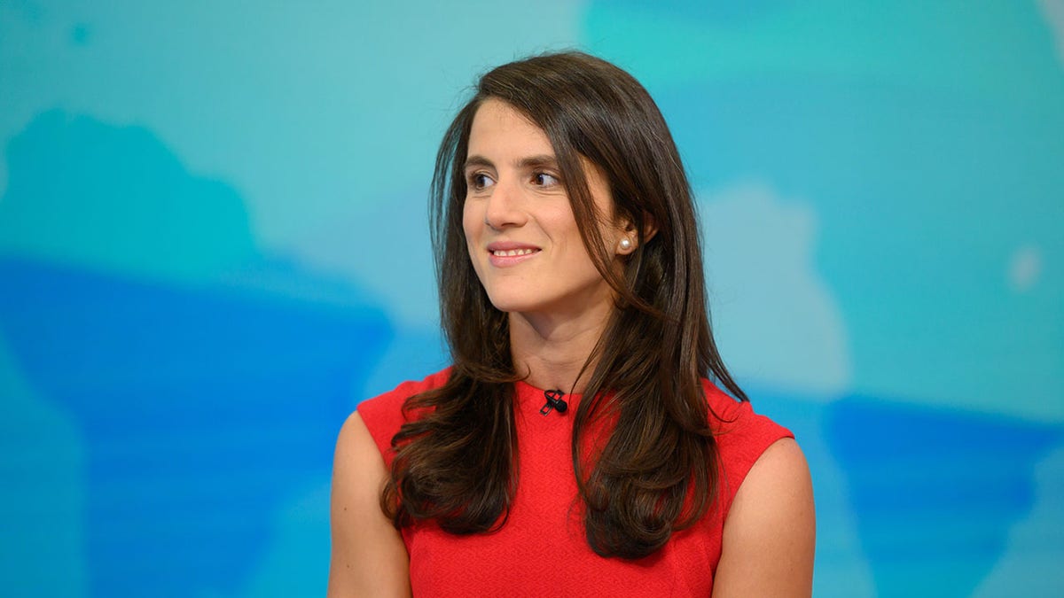 tatiana in 2018 in a red top