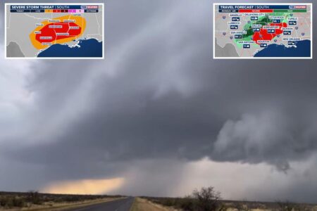 Flooding, severe storms soak Texas as 73M people prepare to travel for Thanksgiving