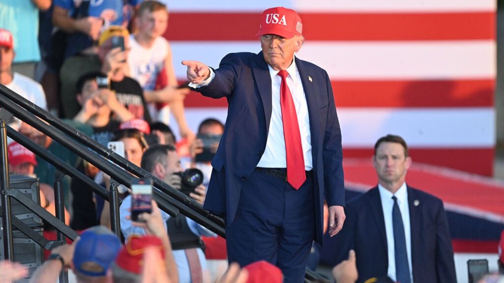 Trump headlines Election Eve tele-rallies in New Jersey and Virginia gubernatorial races Trump headlines Election Eve tele-rallies in New Jersey and Virginia gubernatorial races