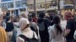 Bloody brawl breaks out as agitators protest TPUSA event at UC Berkeley in California