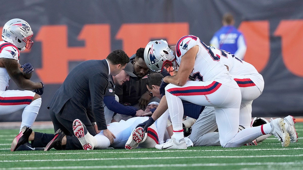 Will Campbell on ground