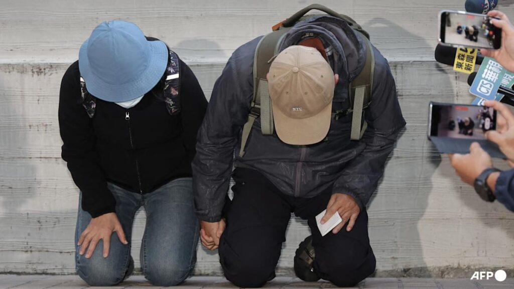 Taiwan metro attack suspect’s parents apologise after deadly stabbing