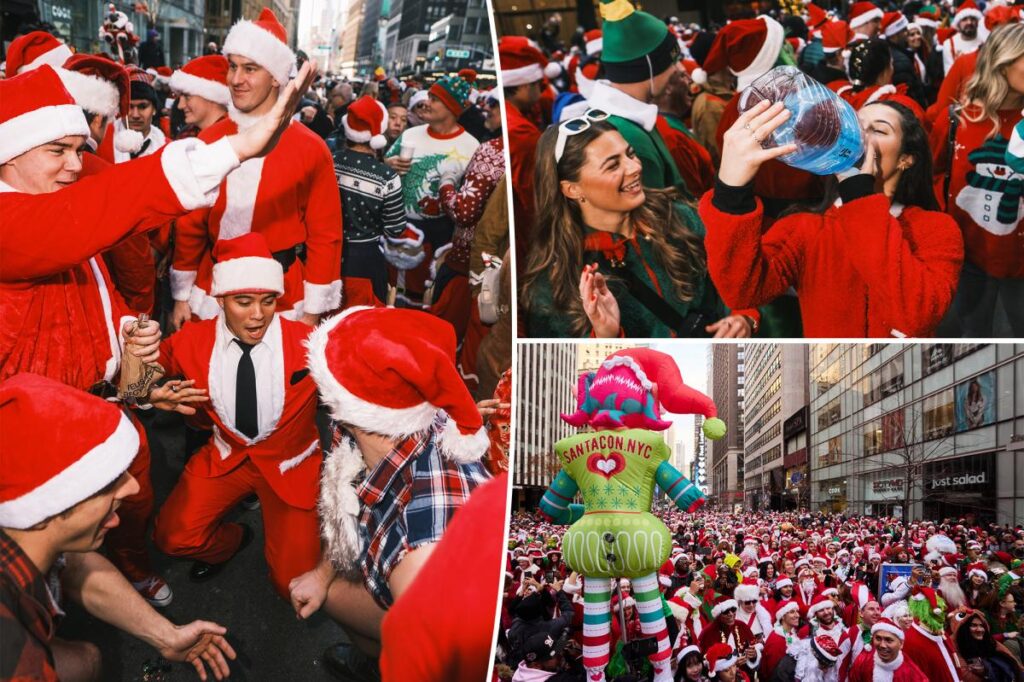 SantaCon 2025: How to avoid New York’s most notorious bar crawl