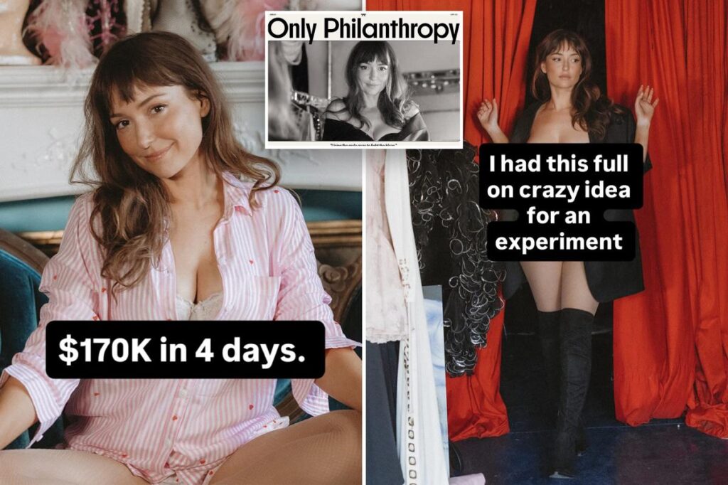 Former AT&T model Milana Vayntrub raises 0K selling ‘tastefully risqué’ pictures for LA wildfire victims Former AT&T model Milana Vayntrub raises 0K selling ‘tastefully risqué’ pictures for LA wildfire victims