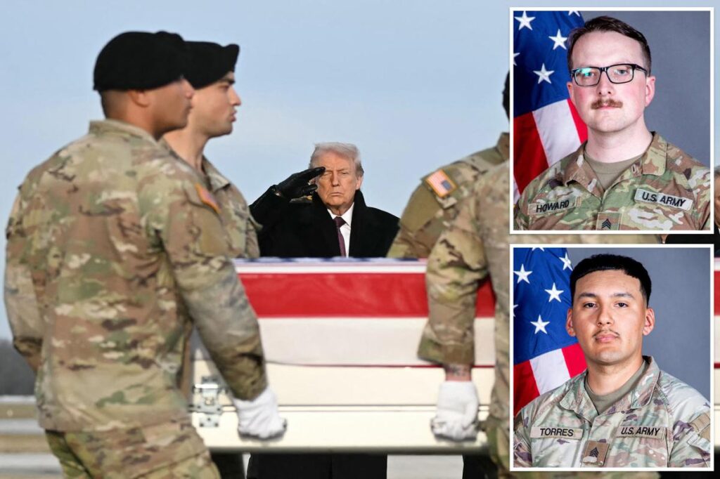 Trump welcomes slain National guardsmen, interpreter killed in Syria Trump welcomes slain National guardsmen, interpreter killed in Syria