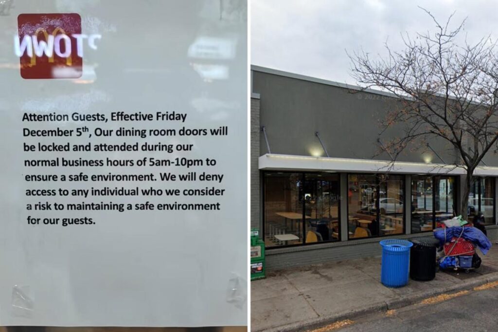 McDonald’s locks doors to keep out individuals who present ‘risk’ in crime-ridden Minneapolis area