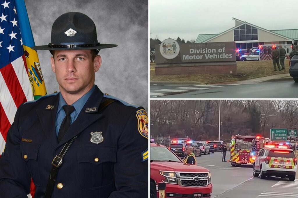 Delaware trooper killed at DMV remembered as dependable following tragic death: ‘Act of pure evil’