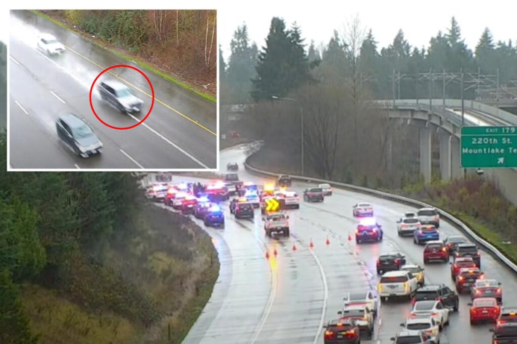 Maniac on meth carjacks state trooper’s patrol cruiser on Seattle freeway