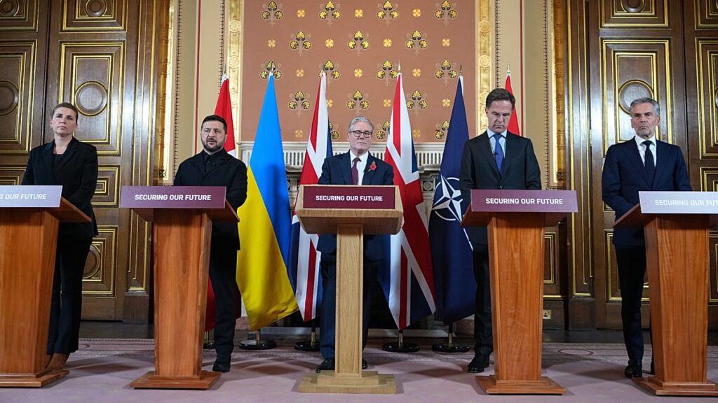 Von der Leyen pushes for Ukraine EU accession as Russia derails talks