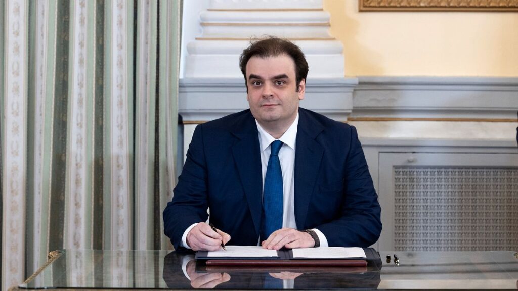 Greek minister Pierrakakis elected as president of Eurogroup Greek minister Pierrakakis elected as president of Eurogroup