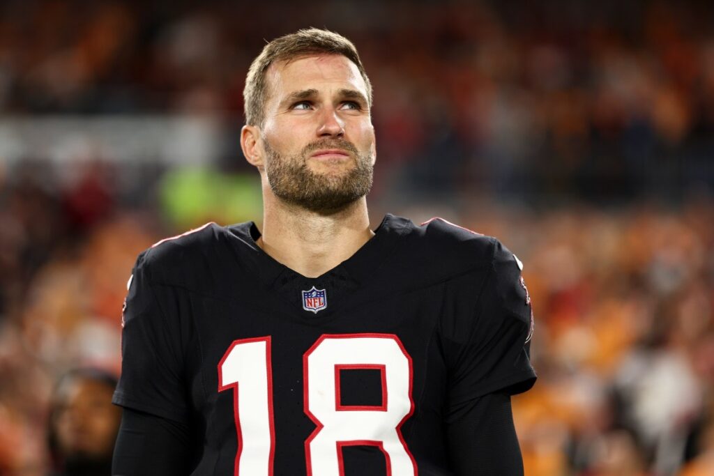 Falcons Announce Kirk Cousins News During Buccaneers Game