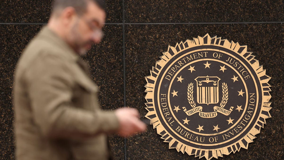The seal on the FBI headquarters in Washington