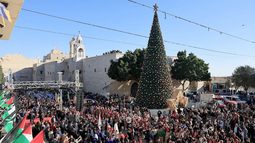 Christmas spirit returns to Jesus’ birthplace after more than two years of war