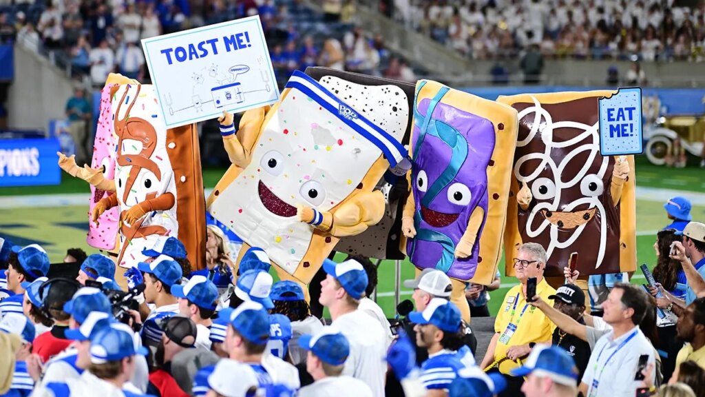 Pop-Tarts pastry bails on celebration and 4 other wild moments from bowl game