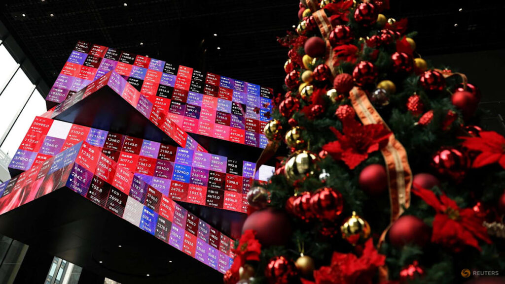 Asian markets mostly up after US growth fuels Wall Street record