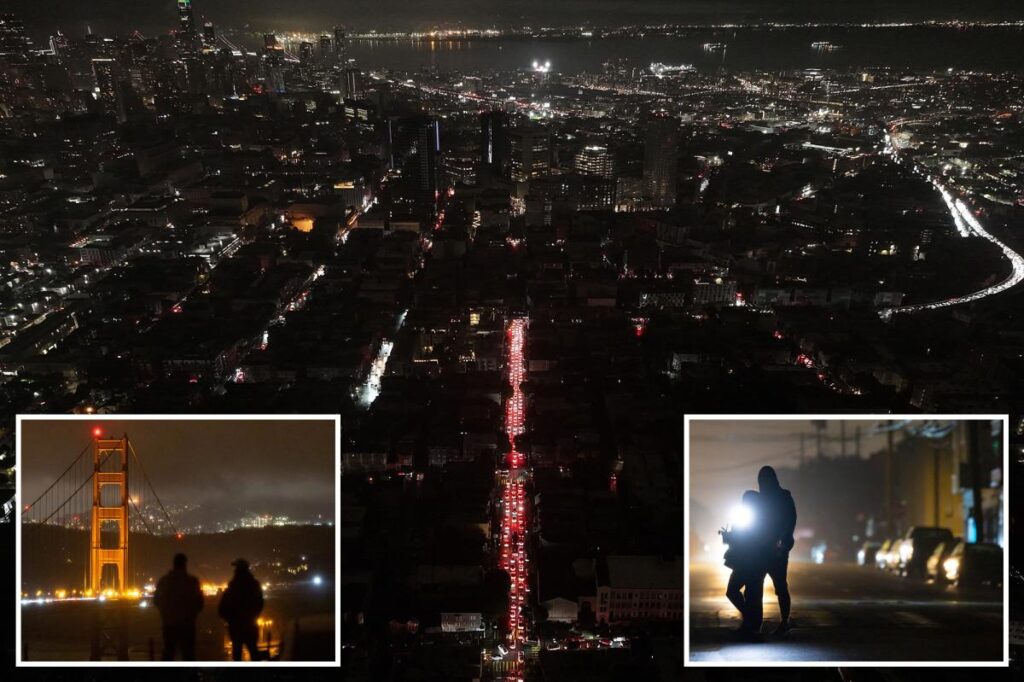San Francisco power outage left 130,000 in the dark as self-driving cars stalled in middle of streets