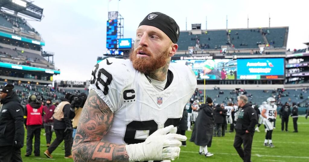 Las Vegas Raiders Star Maxx Crosby Leaves Practice Facility After Being Benched
