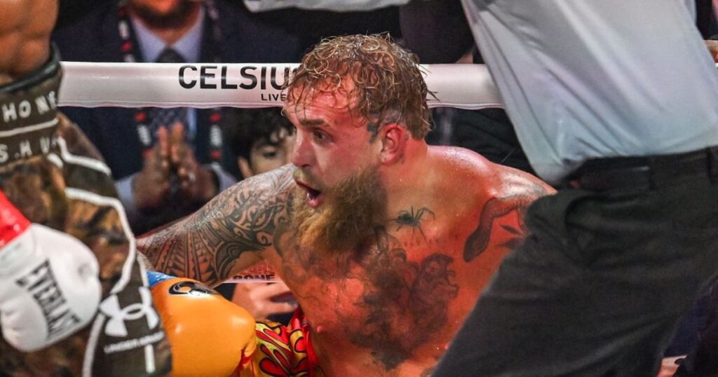 Jake Paul in Hospital with ‘Double Broken Jaw’ After Losing Fight to Anthony Joshua Jake Paul in Hospital with ‘Double Broken Jaw’ After Losing Fight to Anthony Joshua