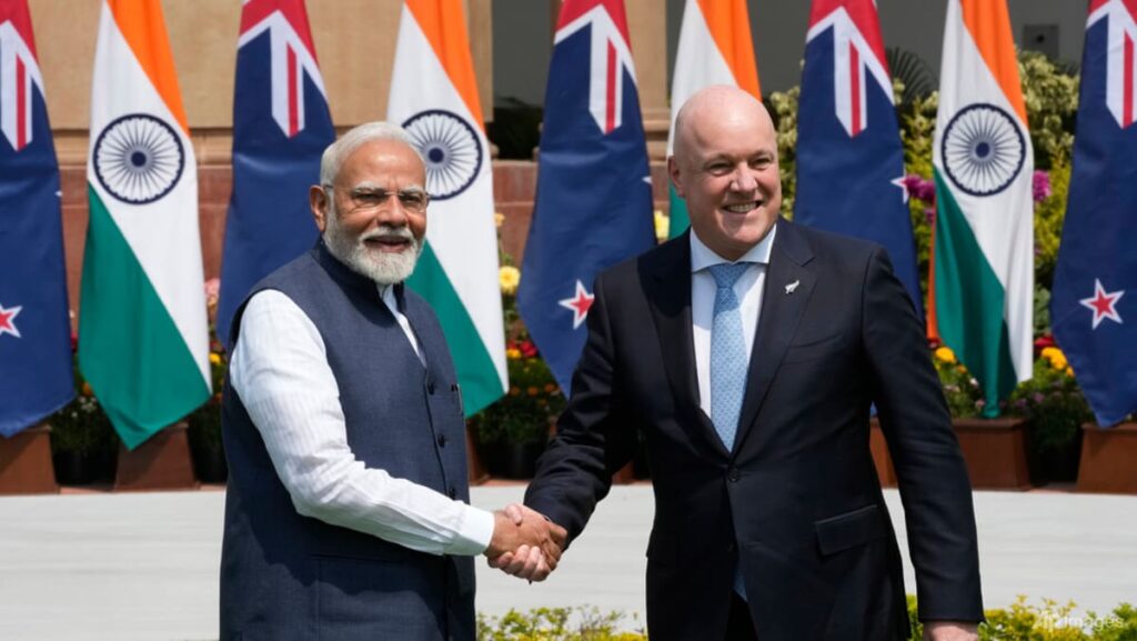 New Zealand says agreed free trade deal with India