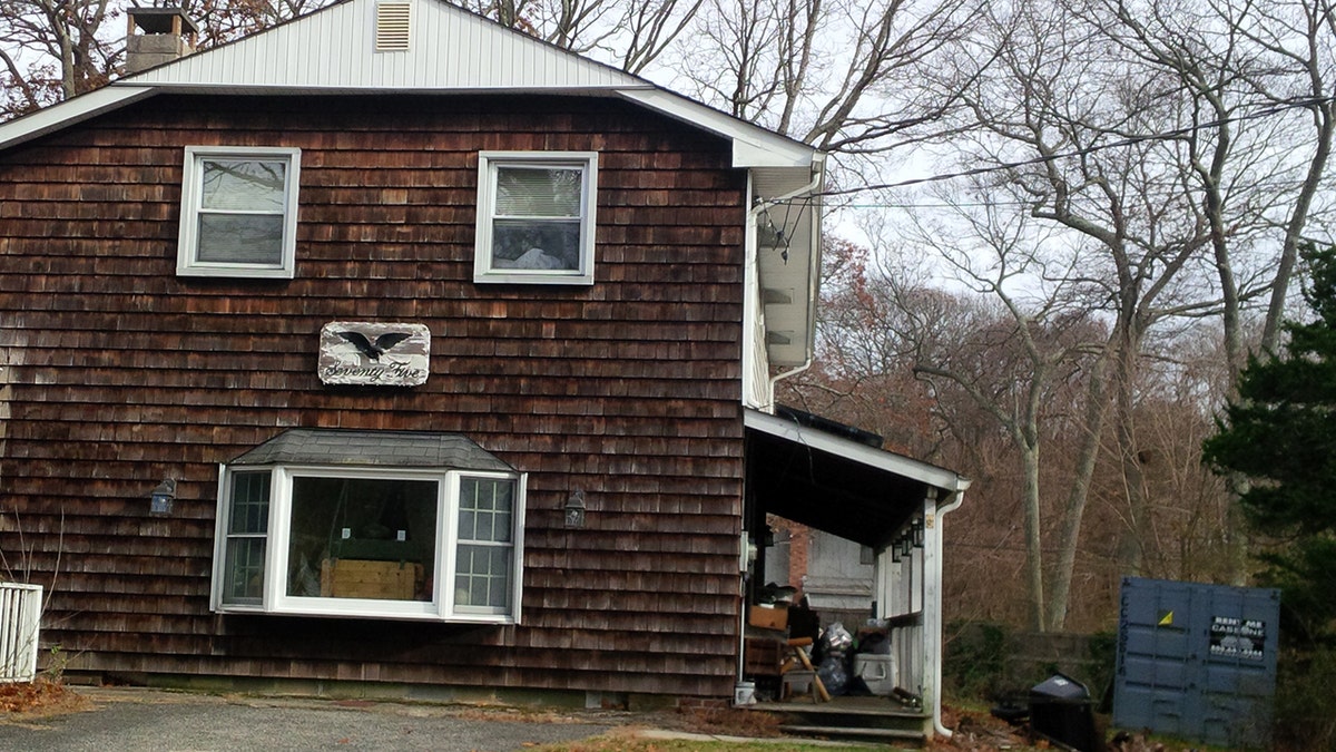 An areal view of Michael Carroll's home.