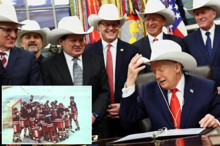 White House hosts ‘Miracle on Ice’ heroes as Trump signs bill honoring legendary 1980 Olympic hockey win