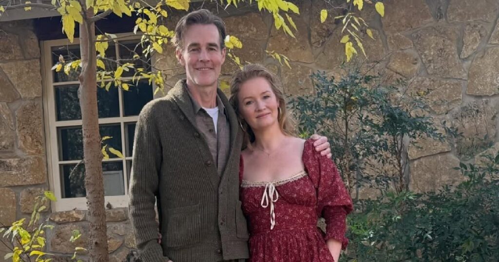 James Van Der Beek Embraces Wife Kimberly In Sweet Holiday Photo After Addressing Weight Loss